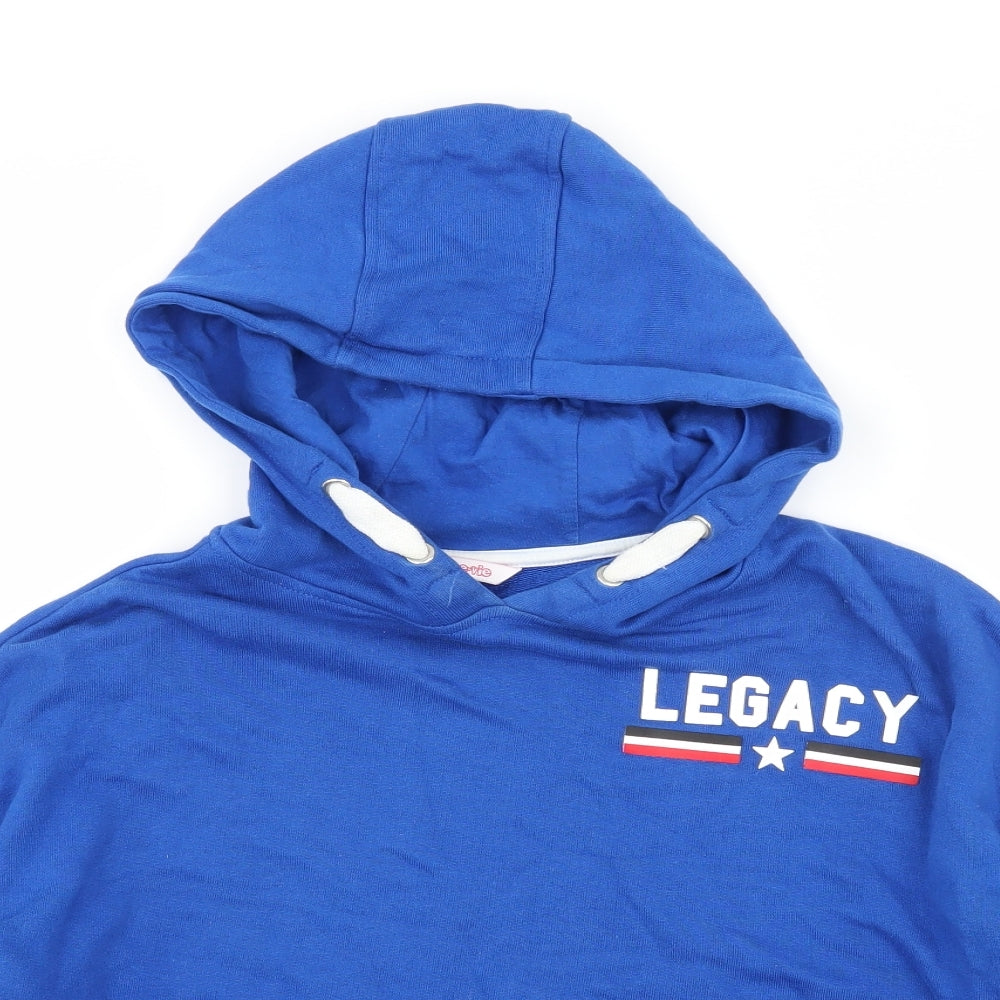 Miss E-vie Girls Blue  Jersey Pullover Hoodie Size 11-12 Years  - Leagacy
