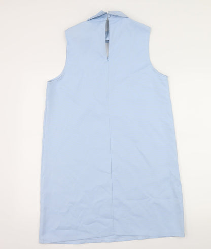Miss Pap Womens Blue   A-Line  Size 12  - Cut Out Neckline