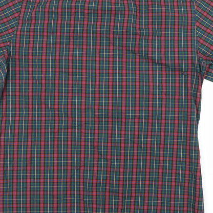 Mens UK Size M Topman Red  Button-Up Short Sleeve Casual Shirt