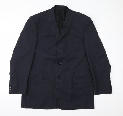 Mens UK Size 42 NEXT Regular Blue Suit Jacket
