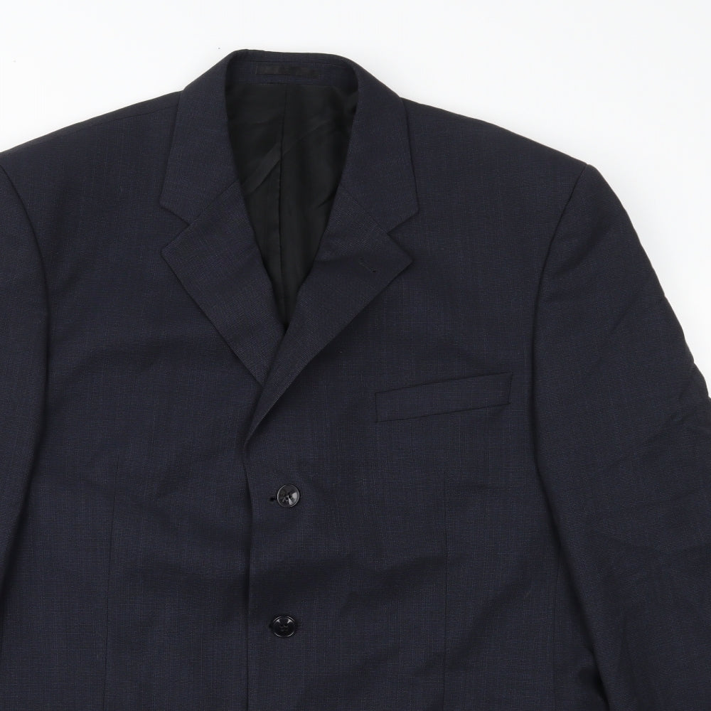 Mens UK Size 42 NEXT Regular Blue Suit Jacket