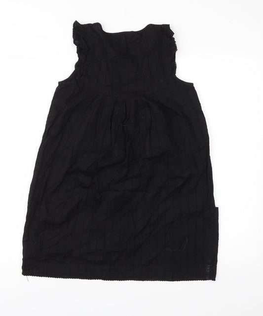 Womens UK Size 8 New Look Black Basic Blouse