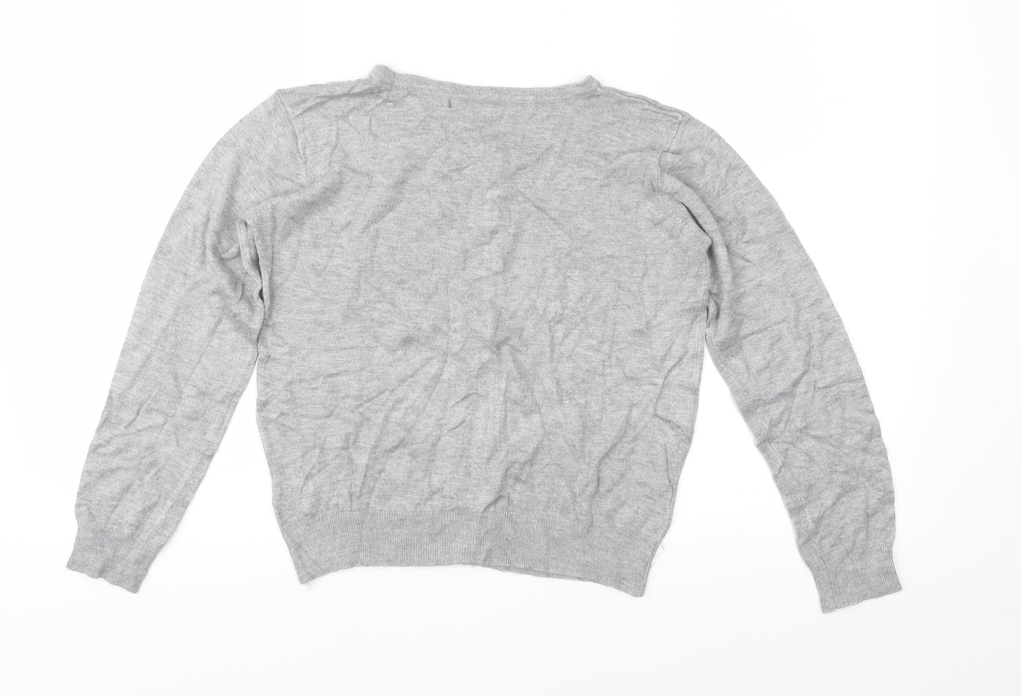 Atmosphere Womens Grey  Knit Cardigan Jumper Size 12
