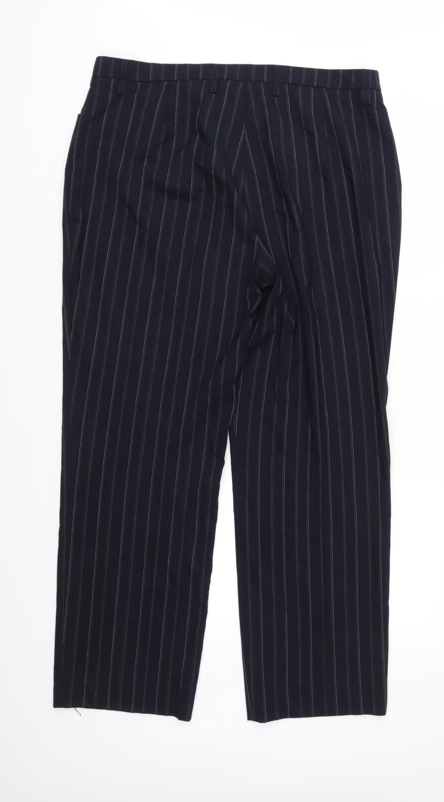 Toni Dress Womens Blue Striped  Trousers  Size 20 in L29 in