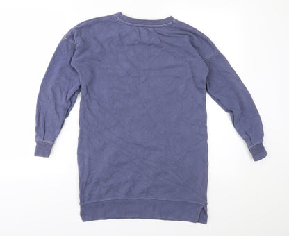 Womens UK Size 6 NEXT Blue Pullover Sweatshirt