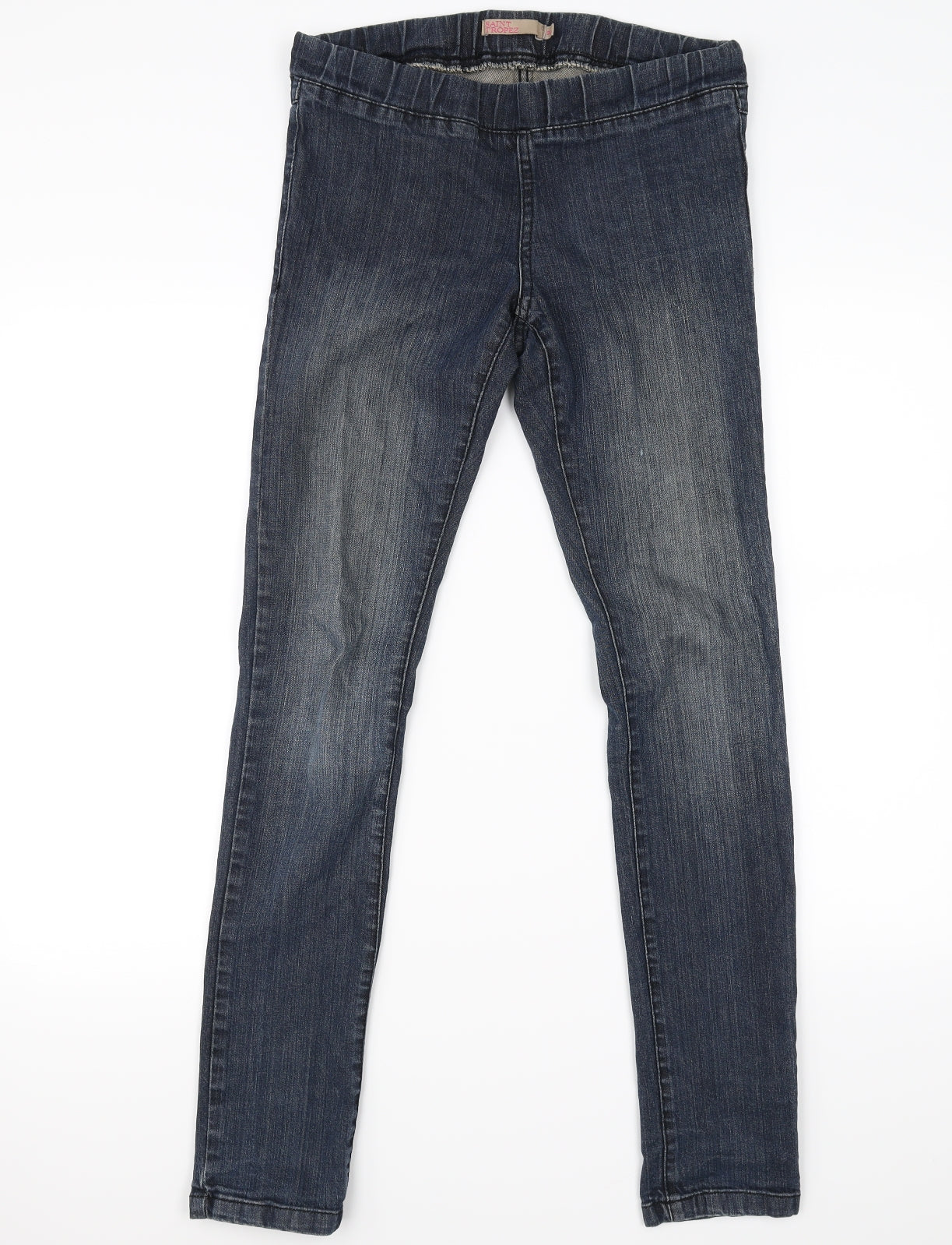 Saint Tropez Womens Blue   Jegging Trousers Size 36 in L30 in