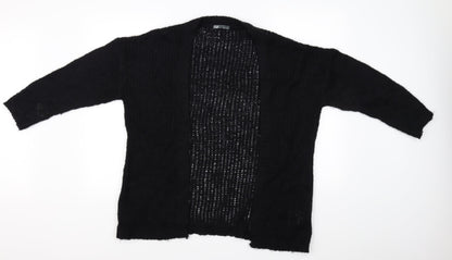 TQF Womens Black   Cardigan Jumper Size M