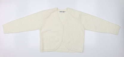 Poppy Womens Ivory   Cardigan Jumper Size 18