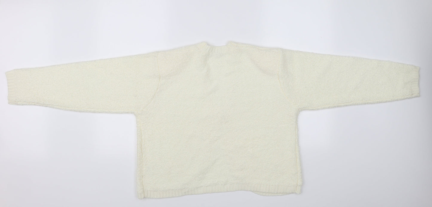 Poppy Womens Ivory   Cardigan Jumper Size 18