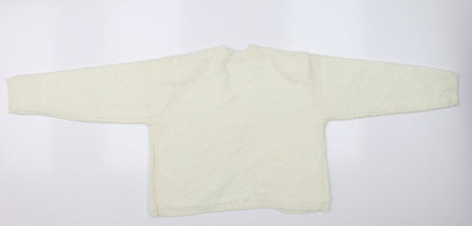 Poppy Womens Ivory   Cardigan Jumper Size 18