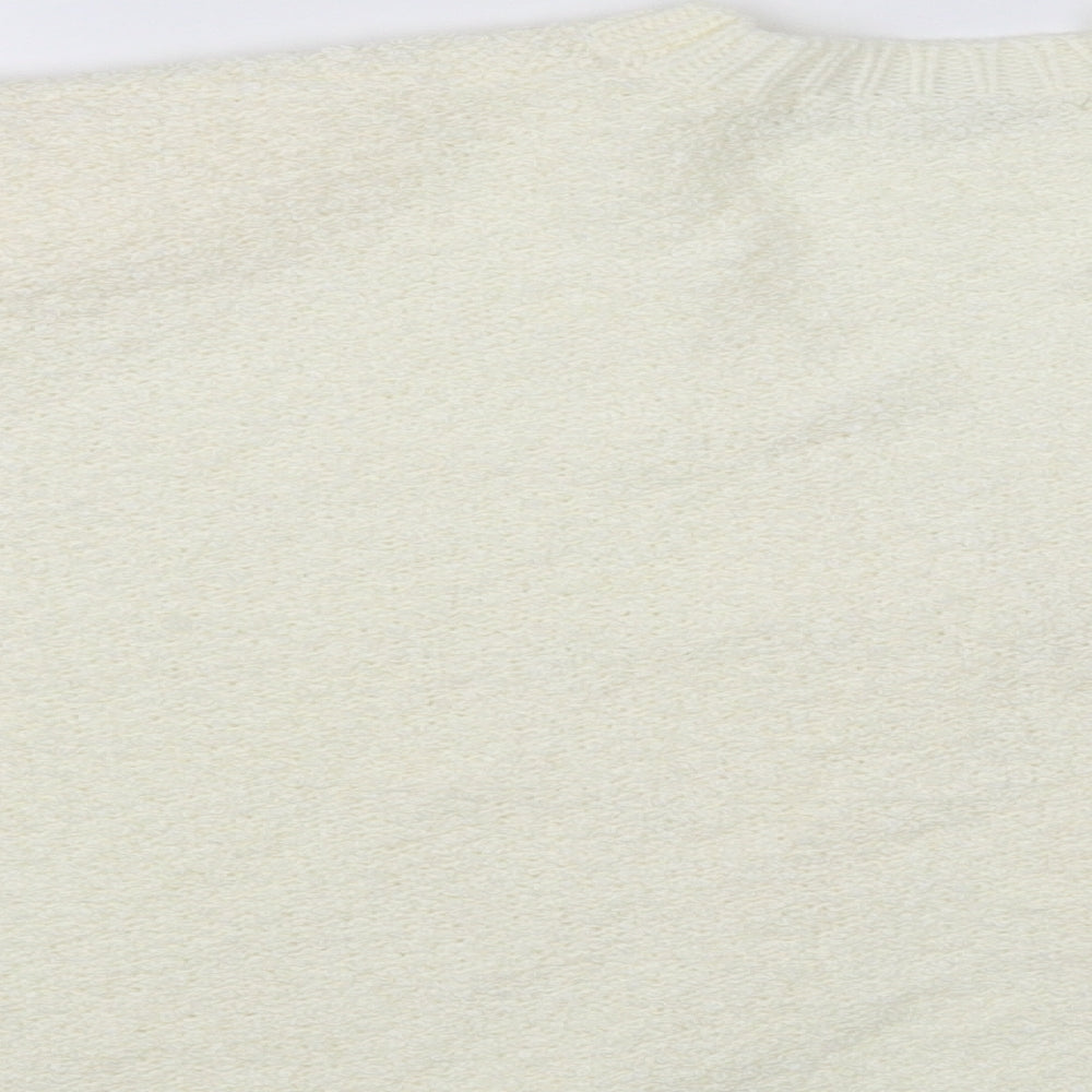 Poppy Womens Ivory   Cardigan Jumper Size 18