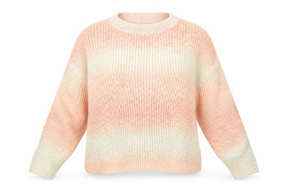 Front view of New Look women’s pink jumper, size M