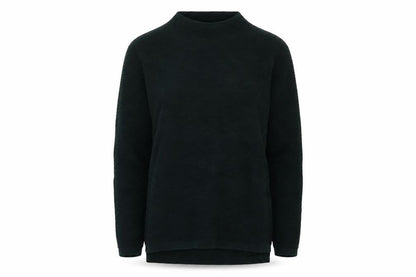 Front view of donna women’s green jumper, size M