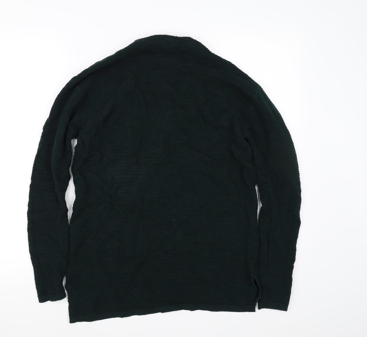 Back view of donna women’s green jumper, size M