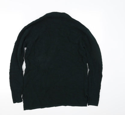 Back view of donna women’s green jumper, size M