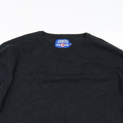 Twisted Gorilla  Mens Grey   Pullover Jumper Size M