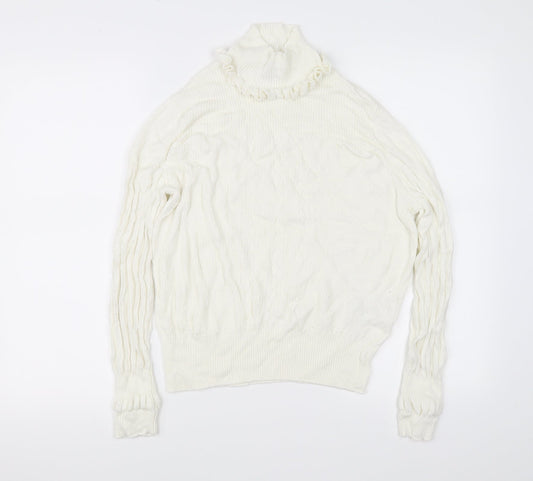 Preworn Womens Ivory   Pullover Jumper Size L