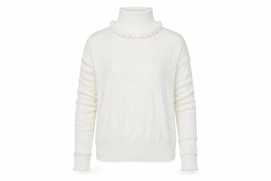Preworn Womens Ivory   Pullover Jumper Size L
