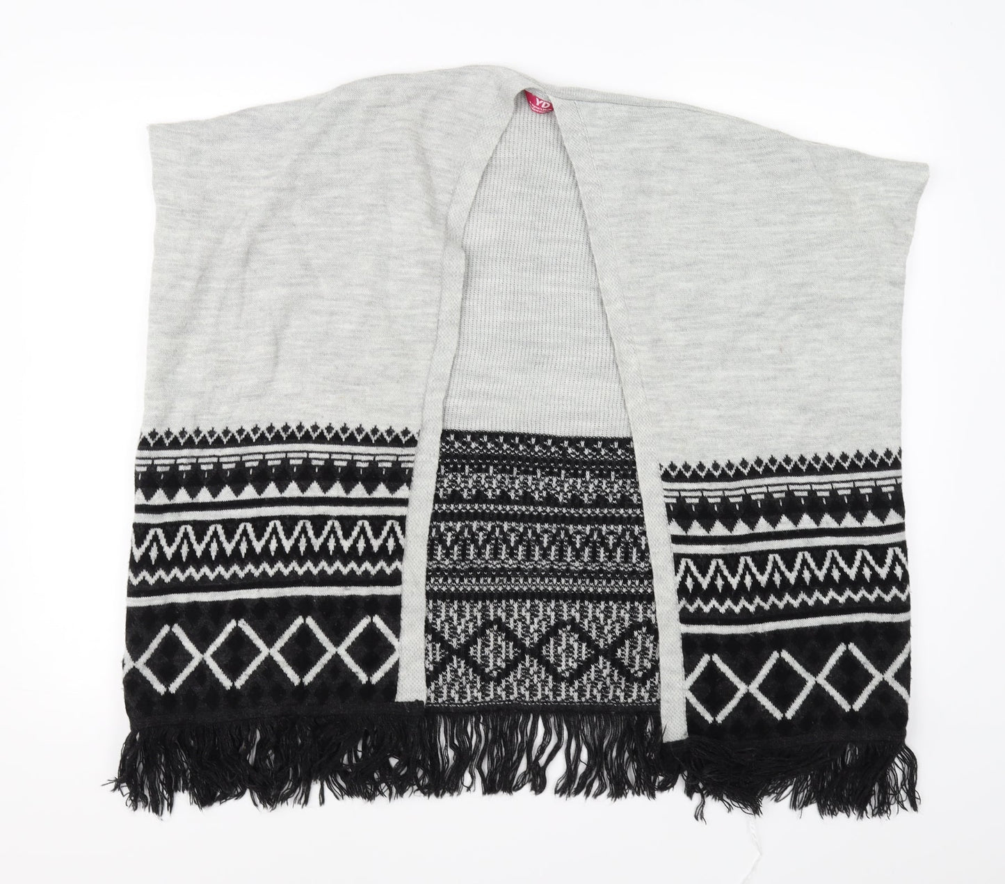 YD Girls Grey   Cardigan Jumper Size 8-9 Years