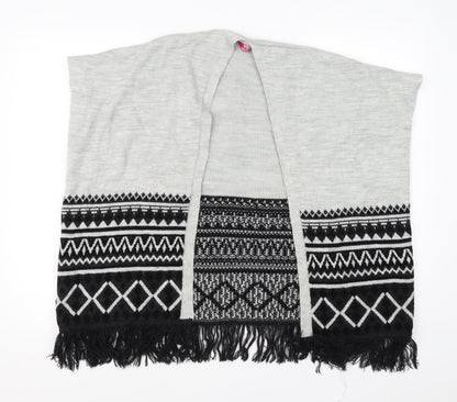 YD Girls Grey   Cardigan Jumper Size 8-9 Years