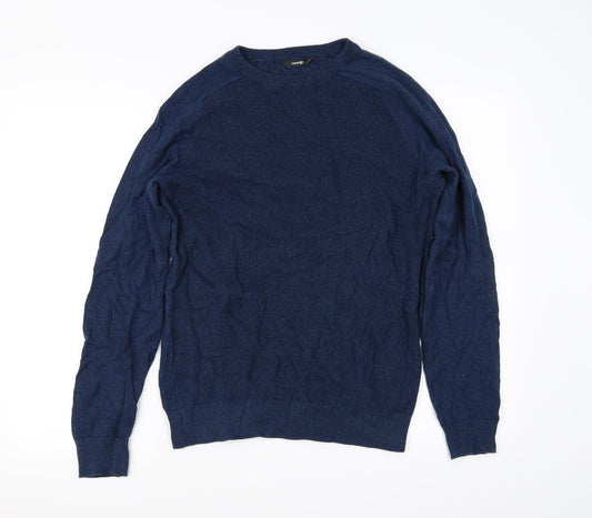 George Mens Blue   Pullover Jumper Size S
