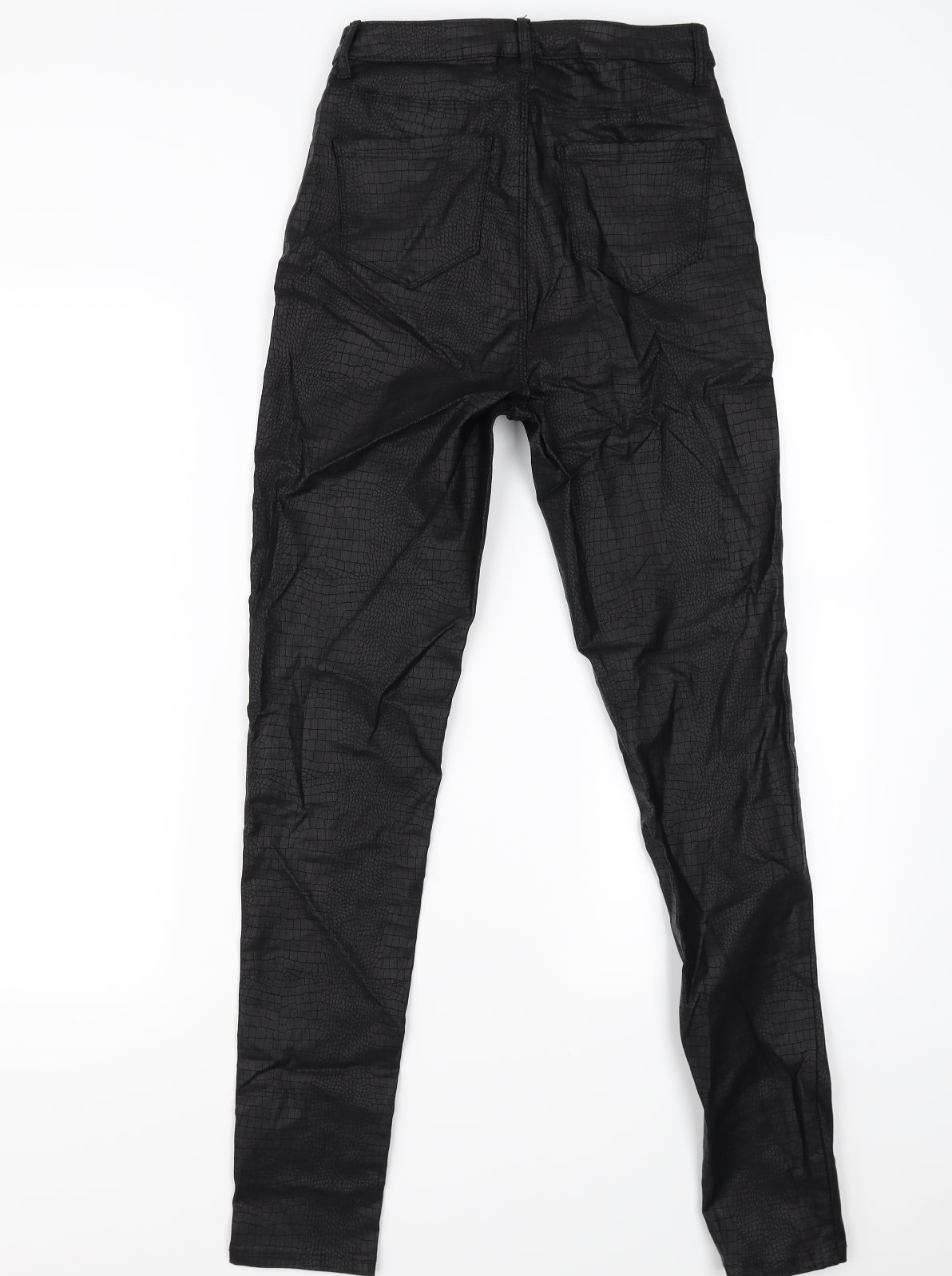 SheIn Womens Black Animal Print  Trousers  Size XS L28 in