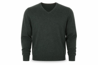 Mens UK Size L Greenwoods Green Pullover Jumper