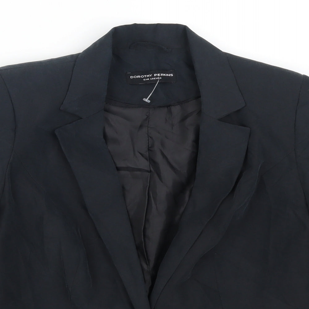Dorothy Perkins Womens Grey   Jacket Blazer Size 12