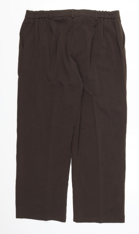 Womens UK Size 34 in Special Collection Regular Fit  Brown Trousers