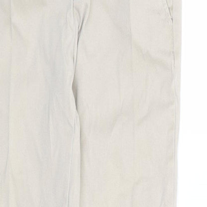 Womens UK Size 8 TALLY WEiJL Regular Fit Straight Beige Jeans