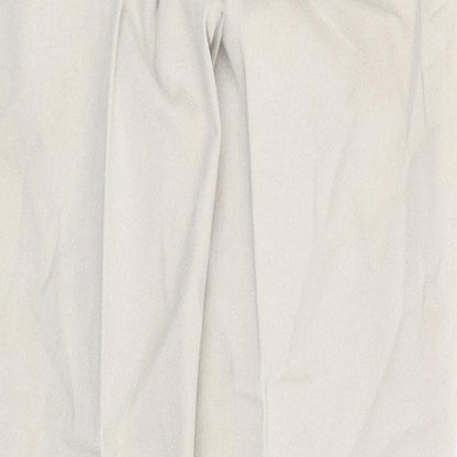 Womens UK Size 8 TALLY WEiJL Regular Fit Straight Beige Jeans