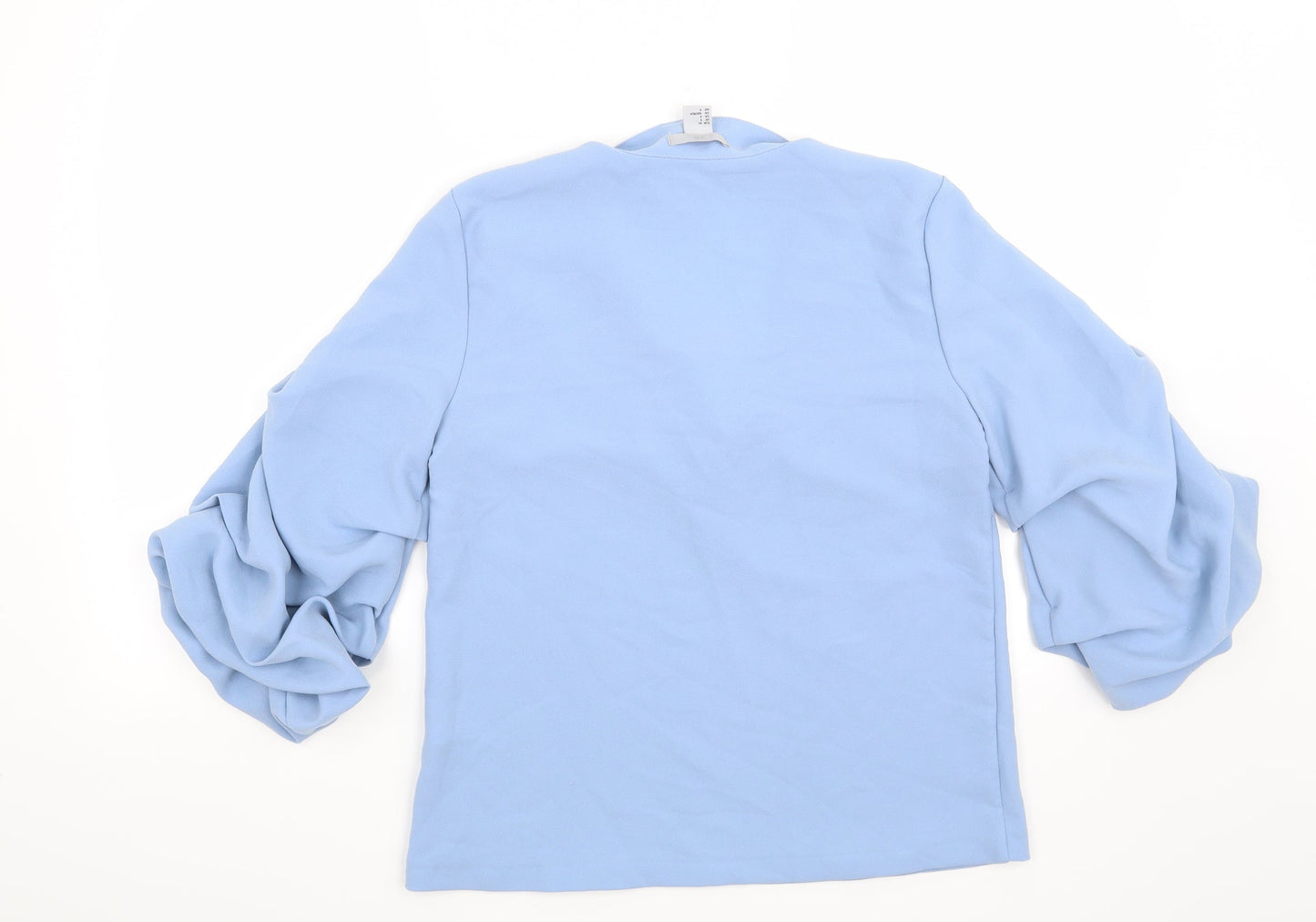 Womens UK Size 6 H&M Blue Basic Blouse