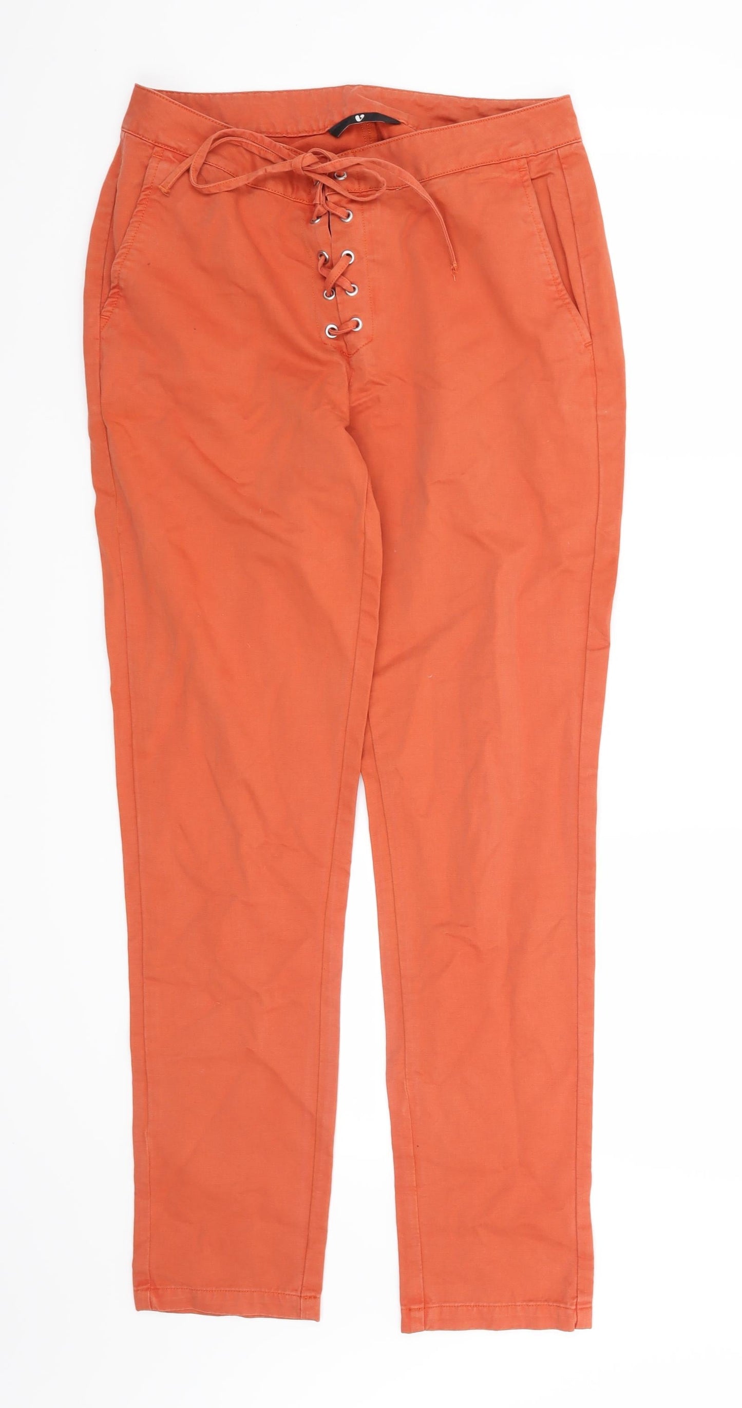 Very Womens Orange   Straight Jeans Size 8 L29 in