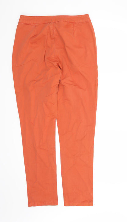 Very Womens Orange   Straight Jeans Size 8 L29 in