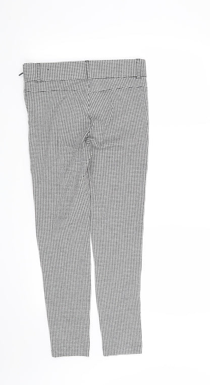 Womens UK Size M Zara Regular Fit  Black Trousers