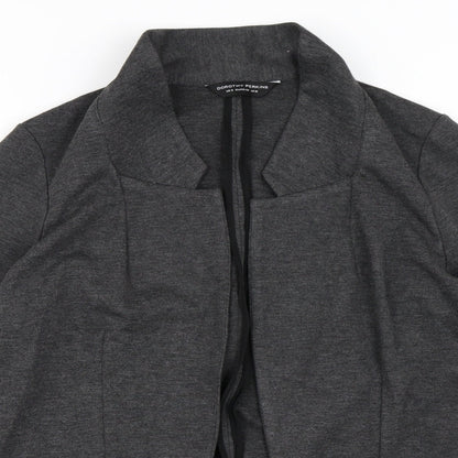 Dorothy Perkins Womens Grey   Cardigan Jumper Size 12