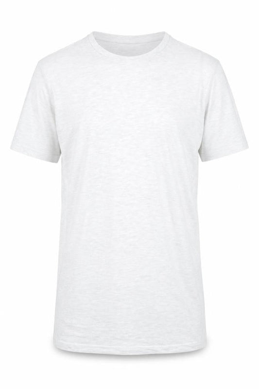Front view of ASOS men’s grey t-shirt, size XS