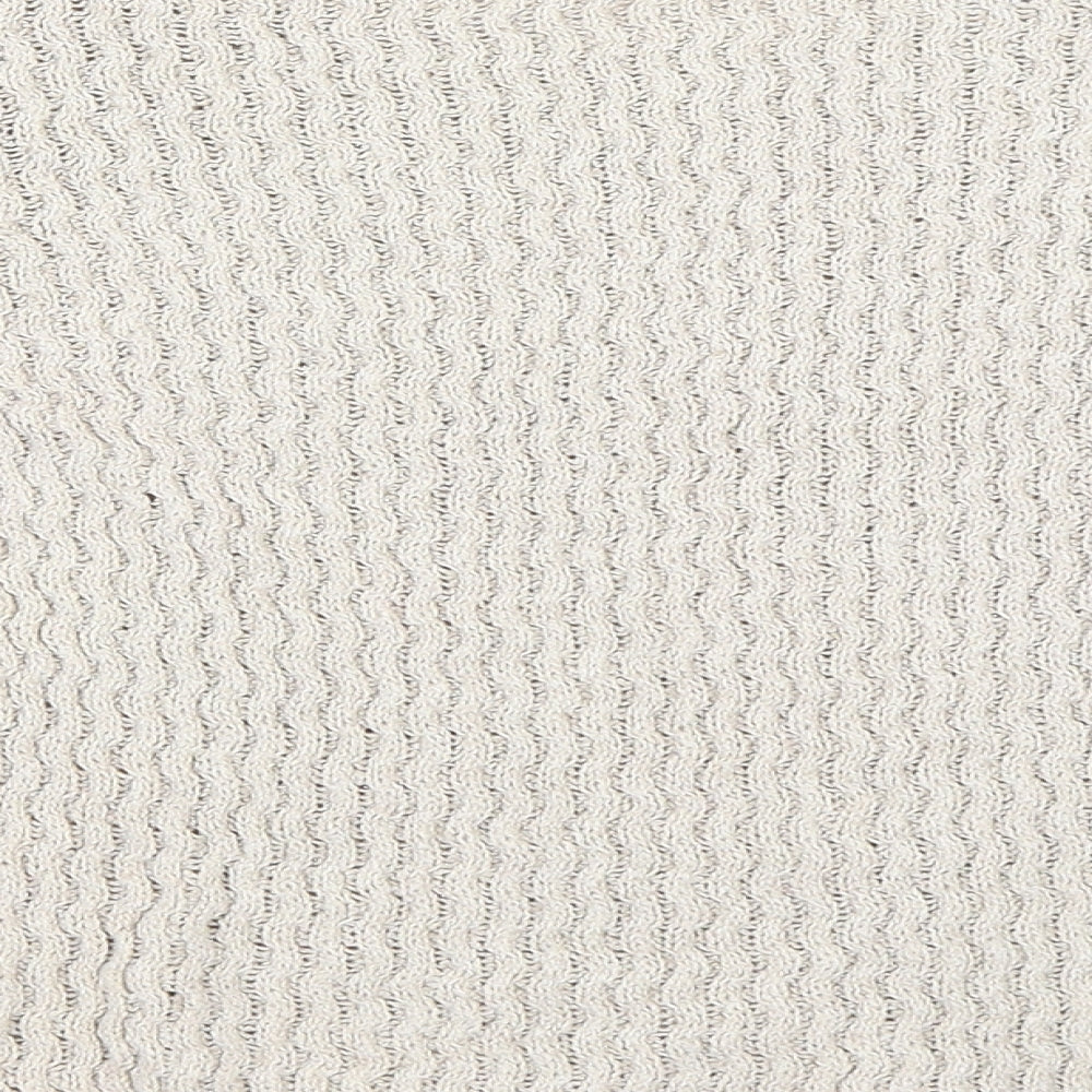 Brand and care label for Preworn women’s beige jumper, size UK 12
