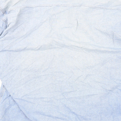 Smithy Mens Blue    Button-Up Size L