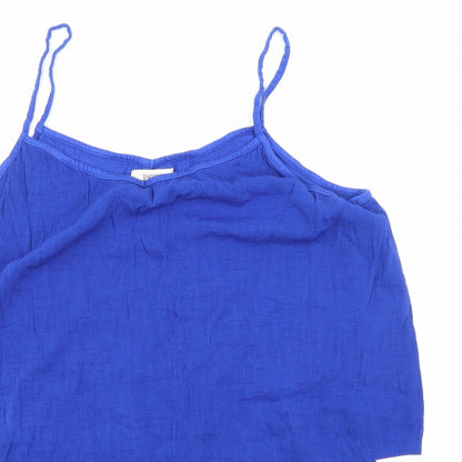 Papaya Womens Blue   Basic Tank Size 14