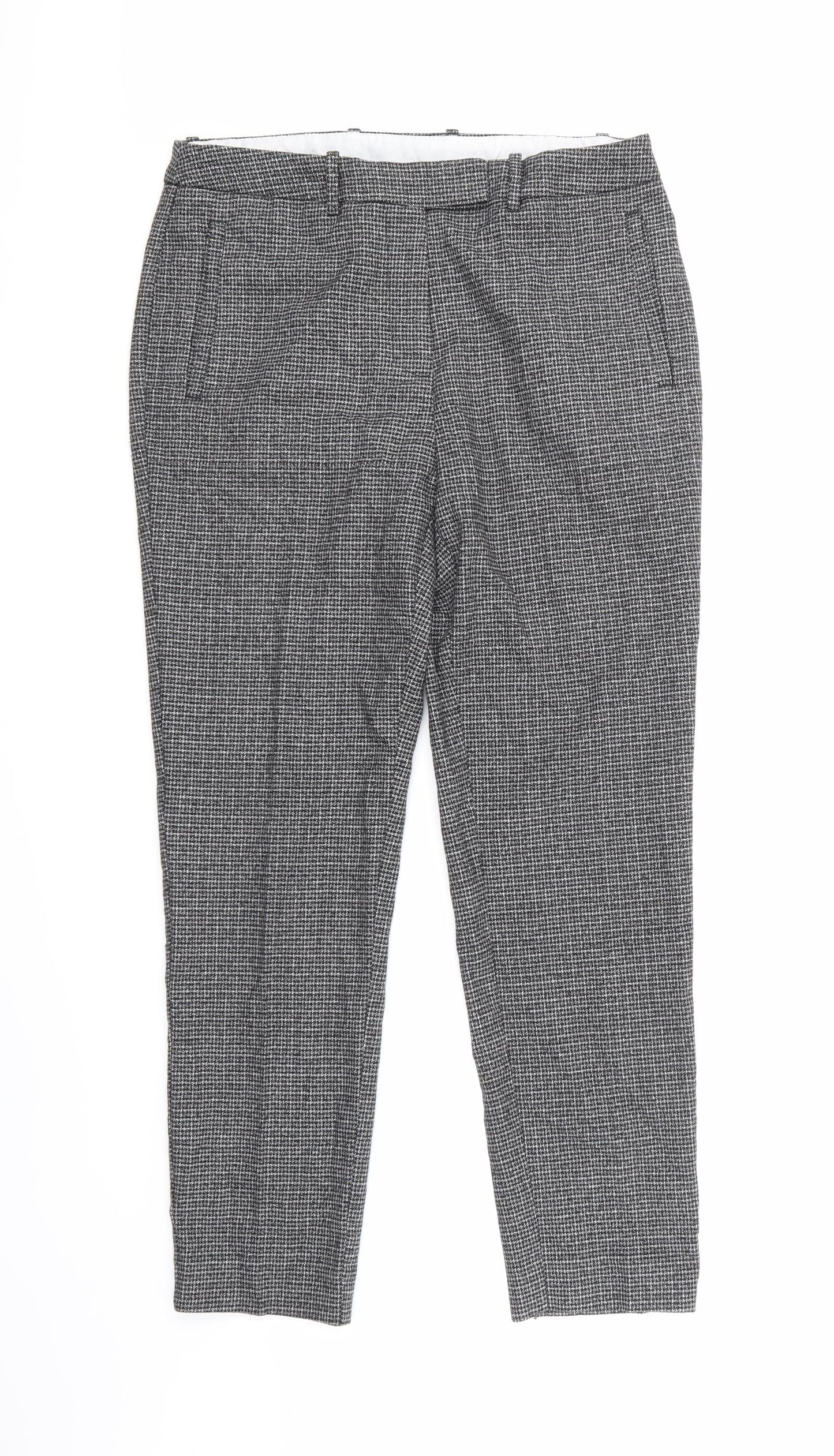 TU Womens Grey   Trousers  Size 10 L25 in