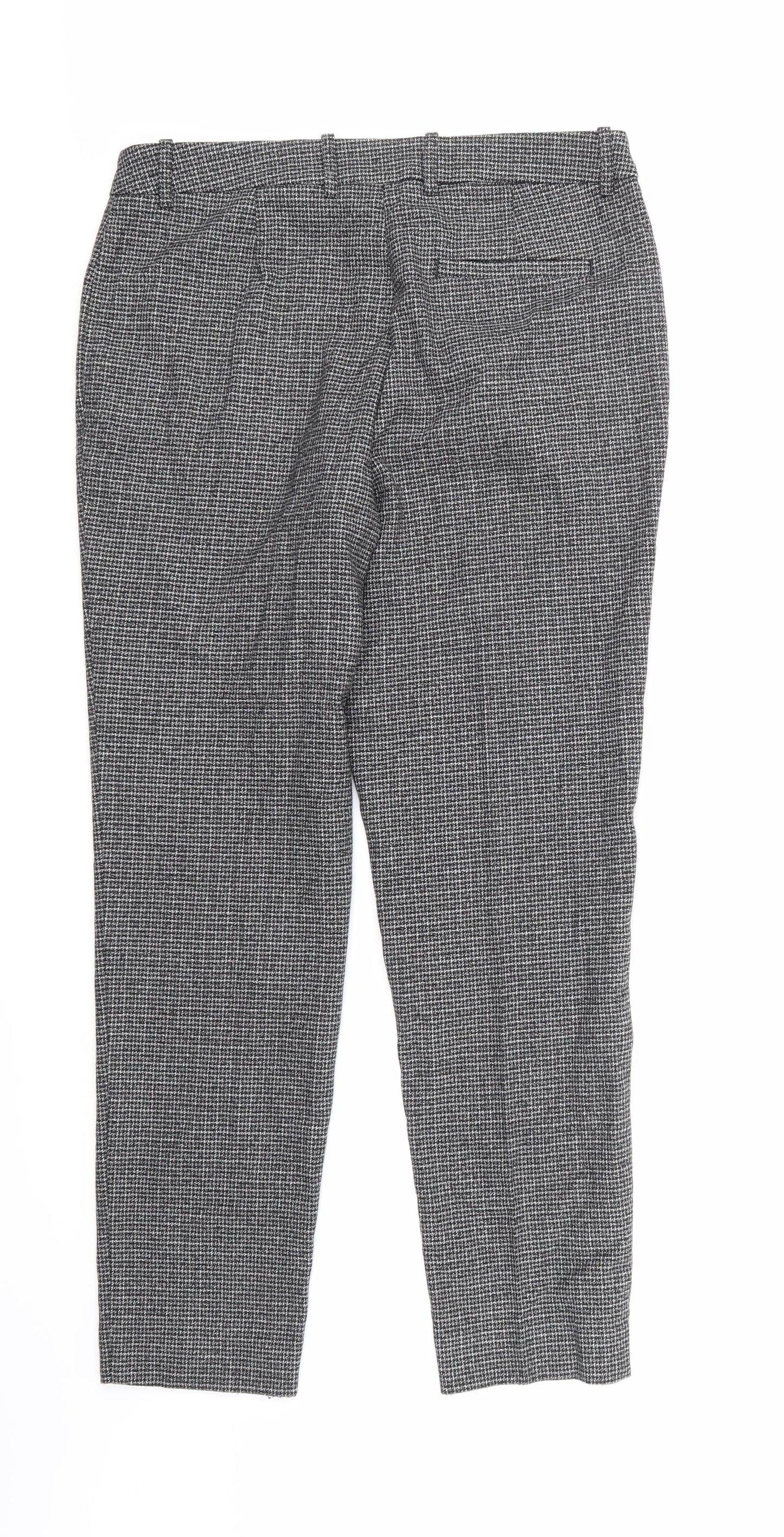 TU Womens Grey   Trousers  Size 10 L25 in