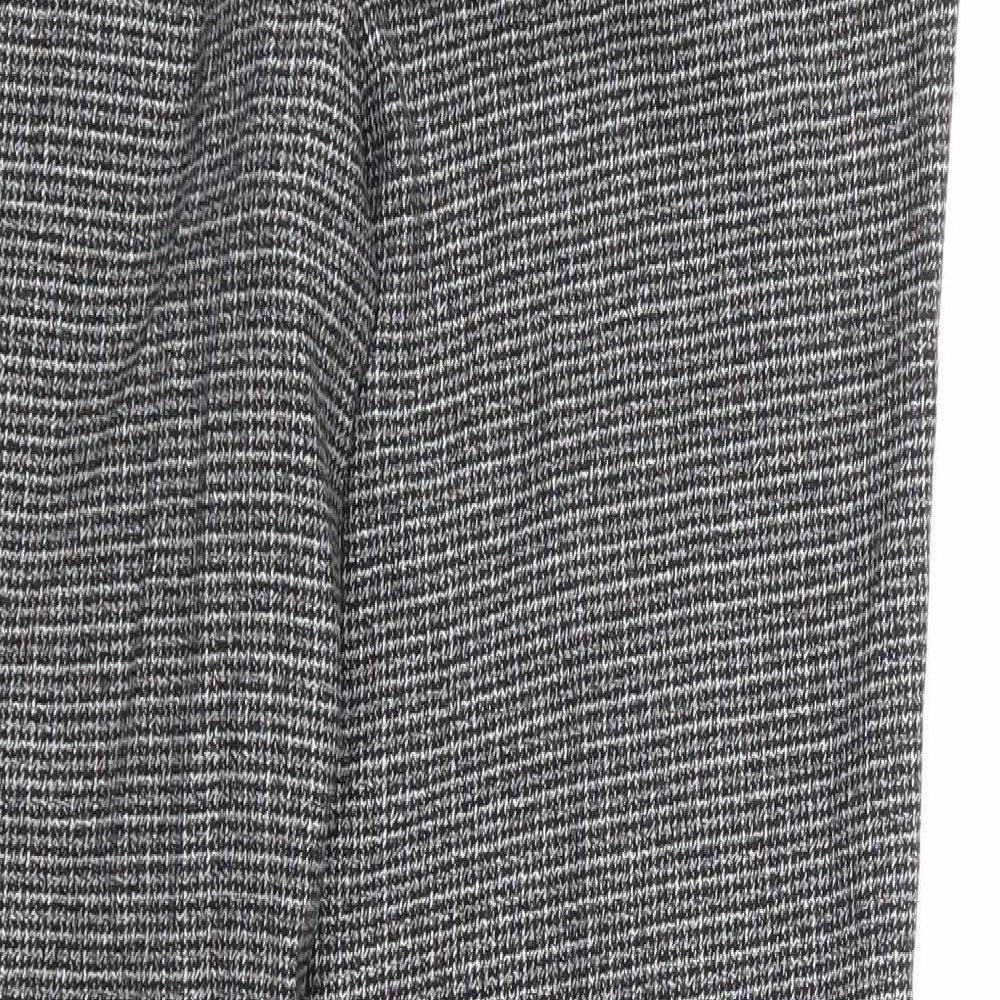 TU Womens Grey   Trousers  Size 10 L25 in
