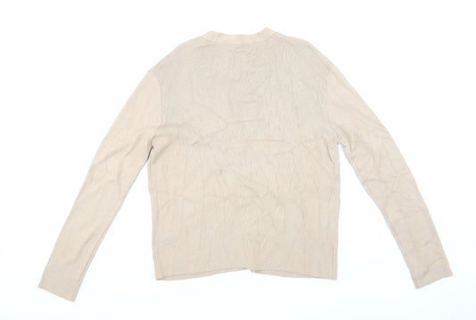 Linea Womens Beige   Cardigan Jumper Size L