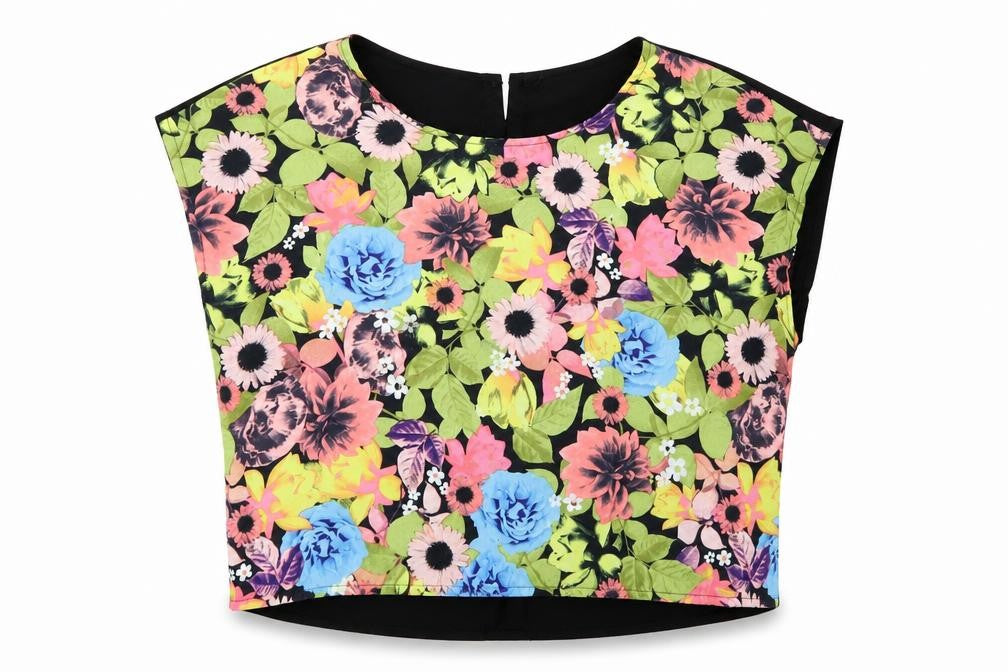 Womens UK Size 12 H&M Black Basic Blouse