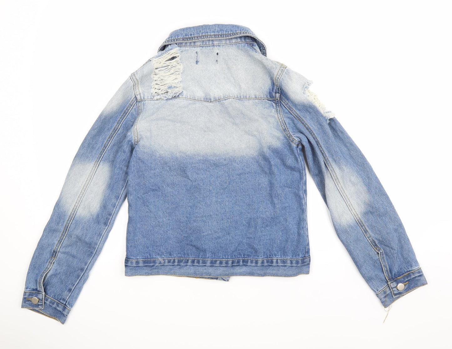 Boohoo Womens Blue  Denim Jacket  Size 6