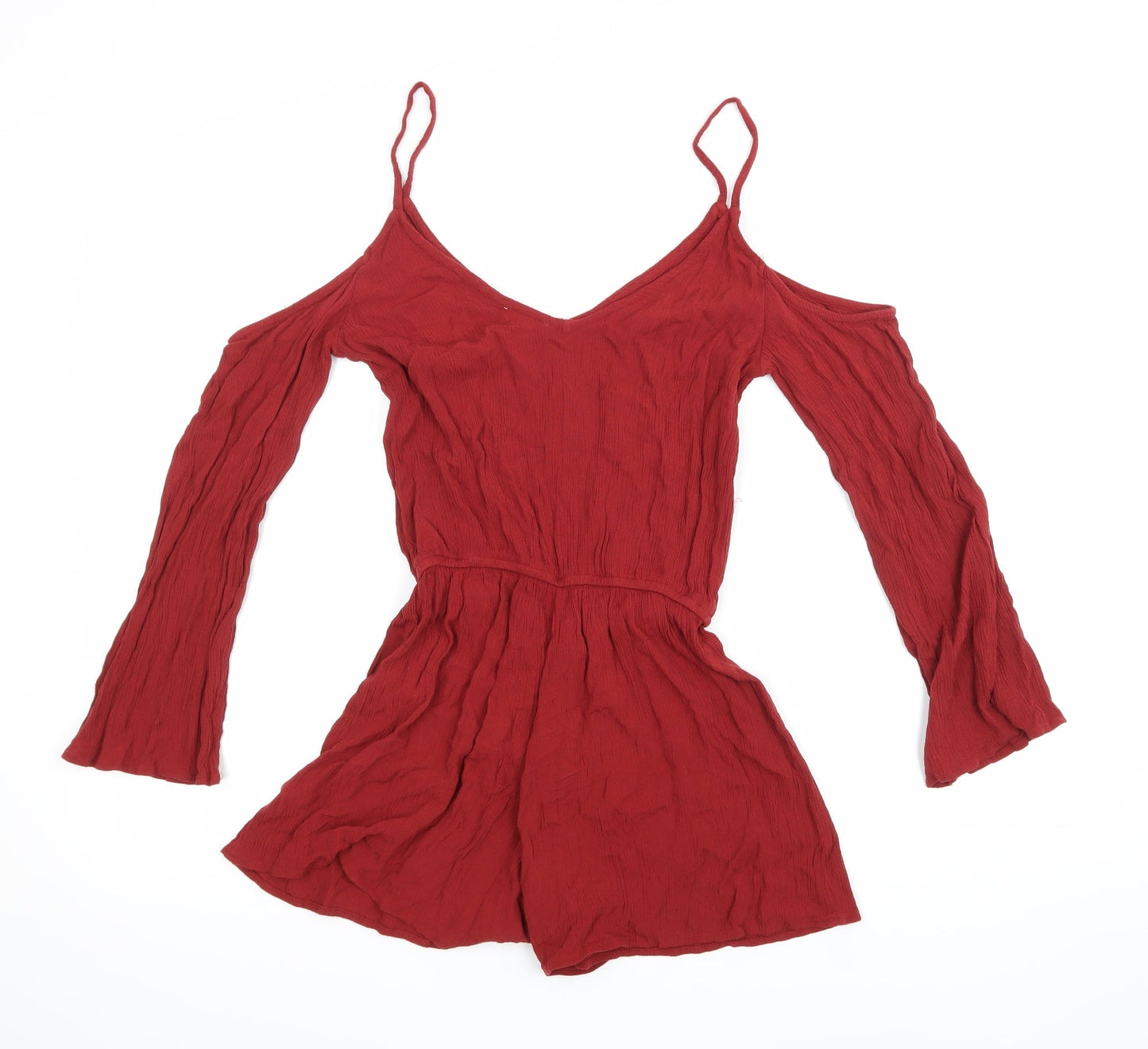 Wet Seal Womens Red   Playsuit One-Piece Size XS