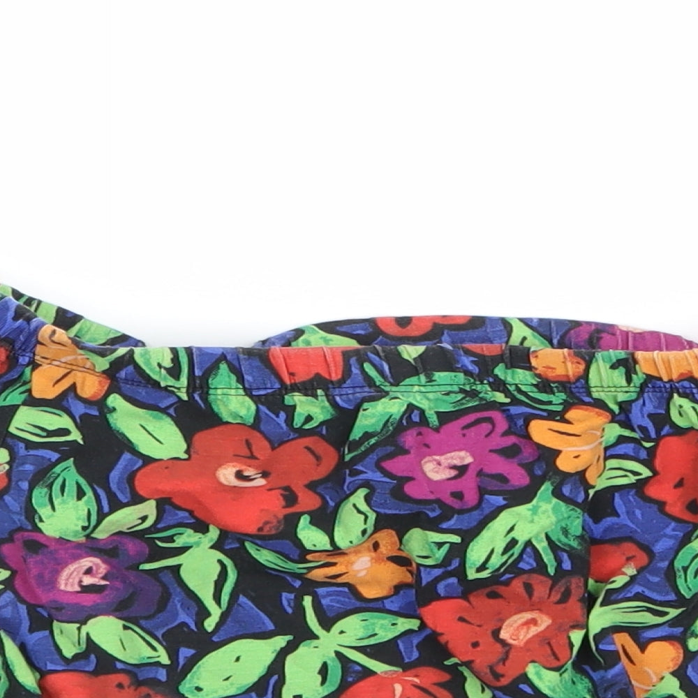 Womens UK Size XS Monki Multicoloured Basic Tank