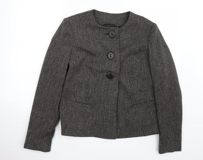 M&Co Womens Grey   Jacket Coat Size 14