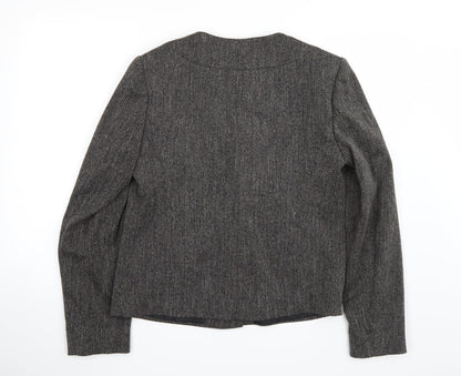 M&Co Womens Grey   Jacket Coat Size 14